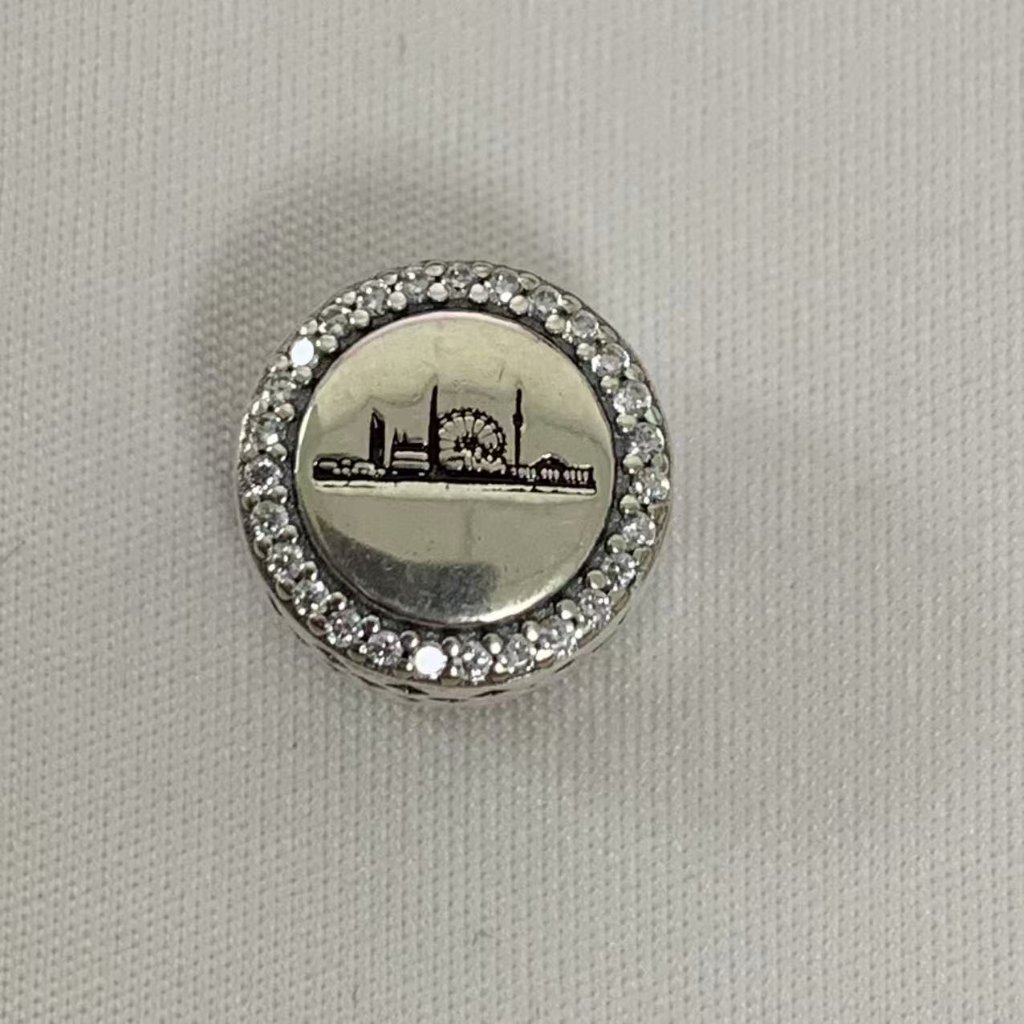 Pandora Vienna City Exclusive Charm Pendant, S925 Silver Jewelry